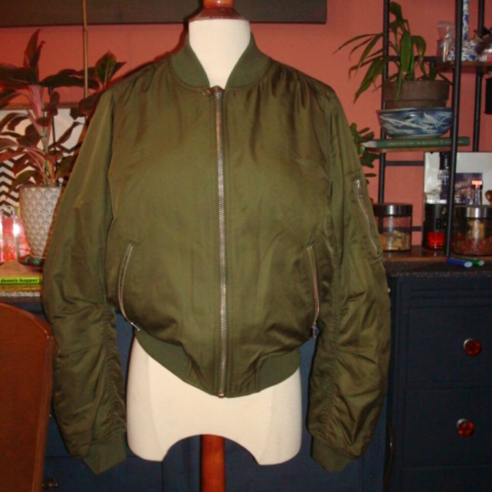 Top Shop Bomber jacket coat M US 8 UK 40